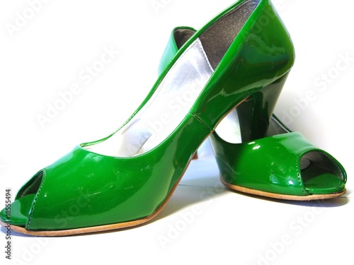 zapatos verdes photo