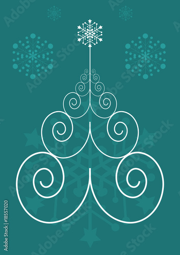 sapin stylisé