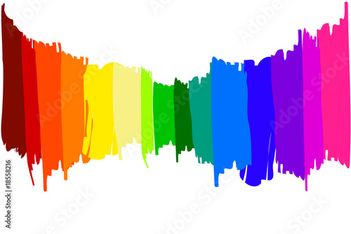 Strisce di vernice colori