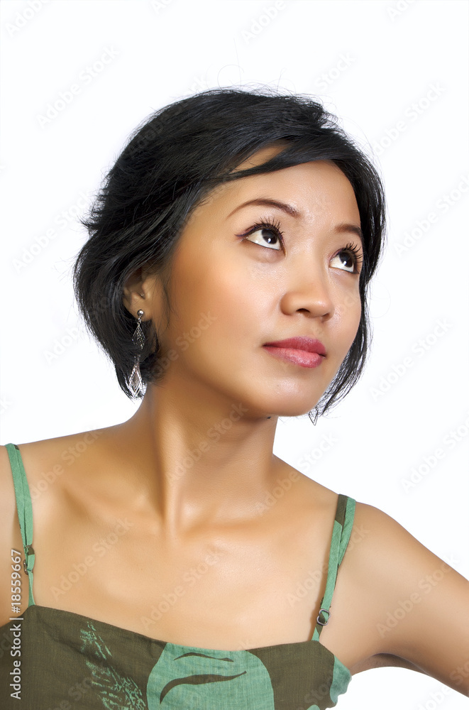 Asian Model Posing Asian Model Posing