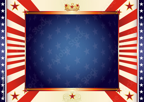 American patriotic background