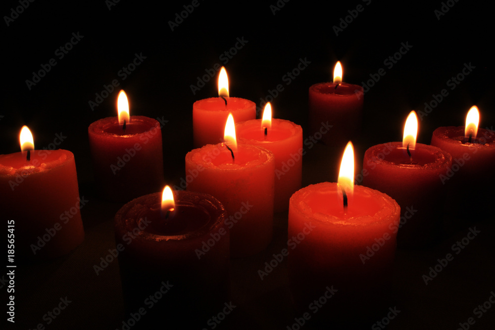Group of aroma candles Group of aroma candles