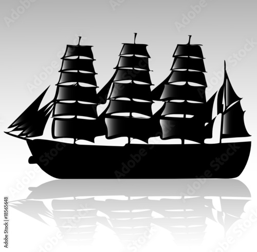 ship with sails