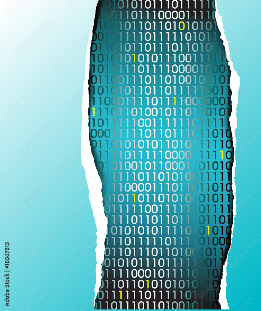 Vector ripped paper - technical background Stock Vector | Adobe Stock