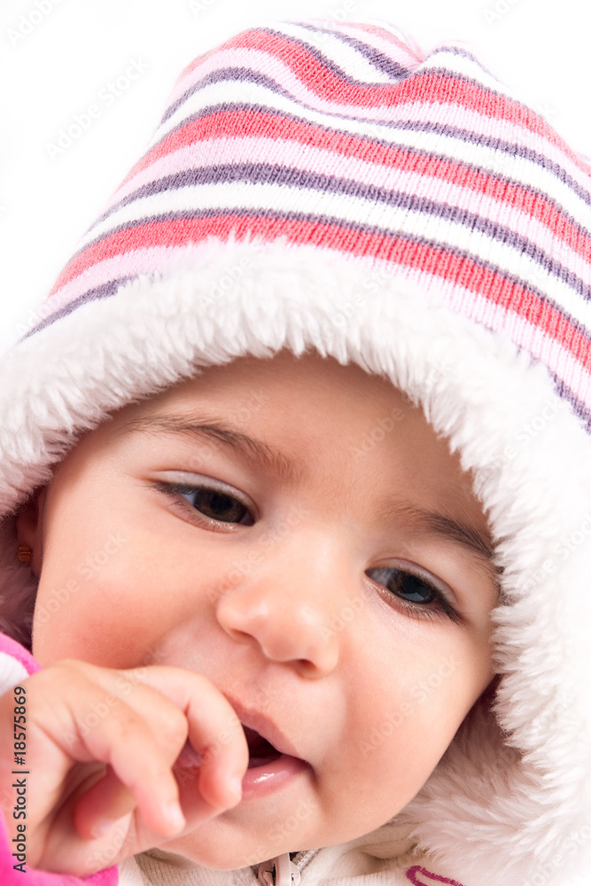 Baby with hat 2