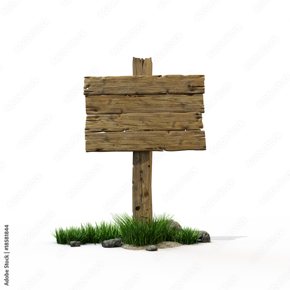 Foto road sign bilboard