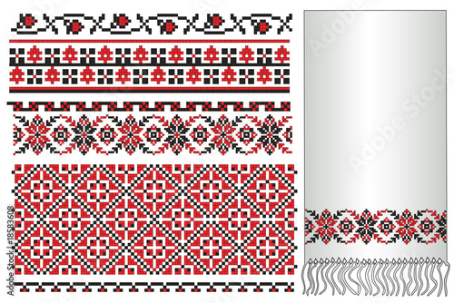 ukrainian embroider pattern