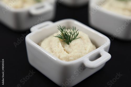 Mini ramequin de purée de céleri