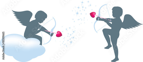 cupid and arrows