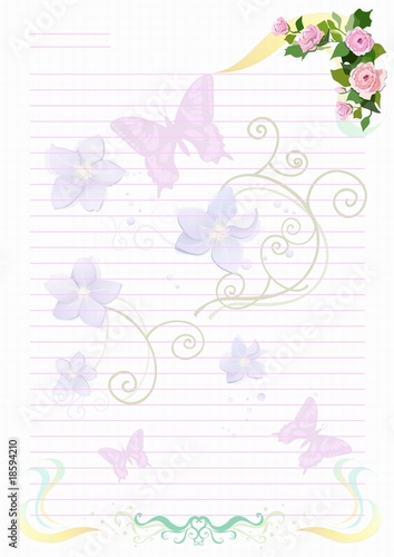 rose diary page