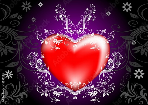 flowering heart