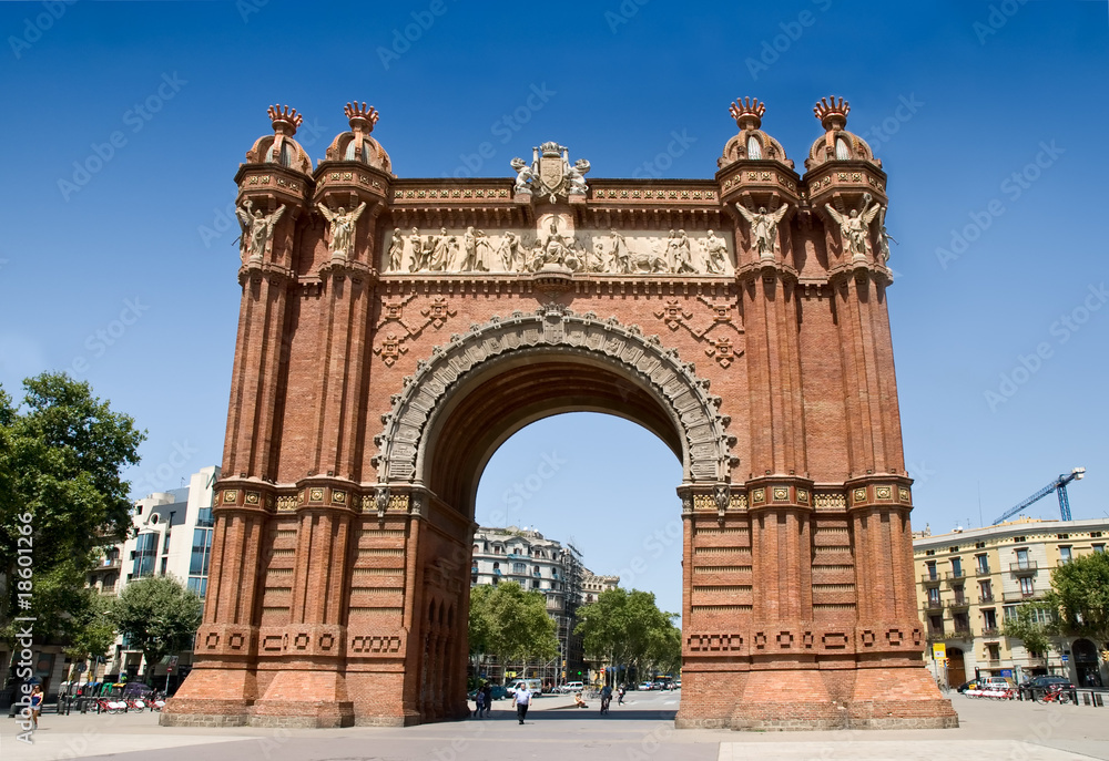 Arc de triomphe , Barcelona