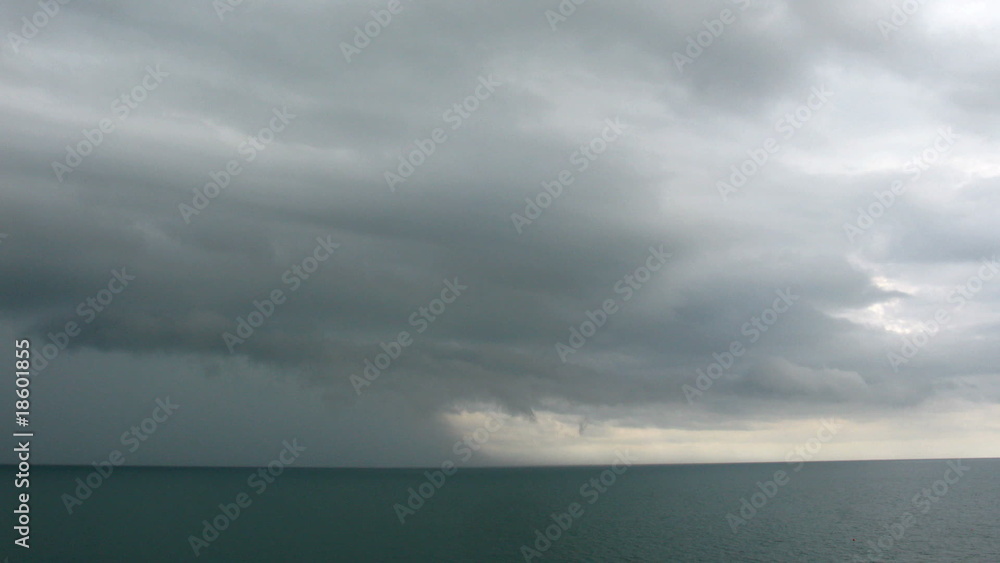 Thunder-storm on the sea Thunder-storm on the sea