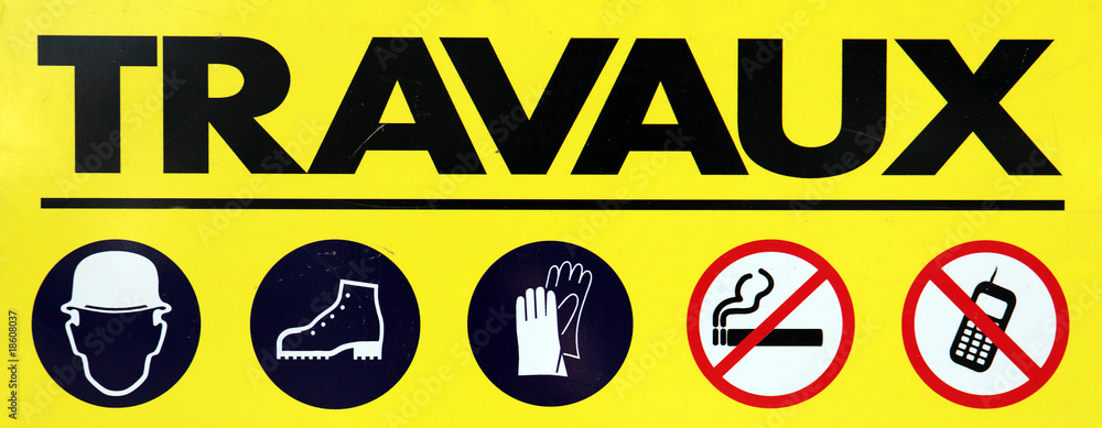 Obraz premium travaux