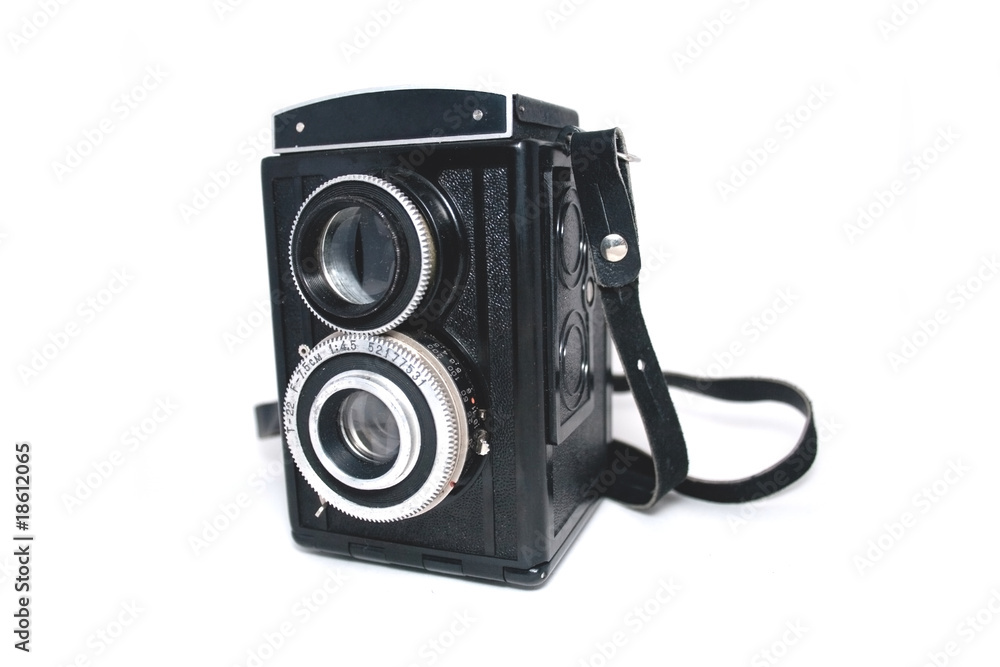 Old Russian Classical photo camera