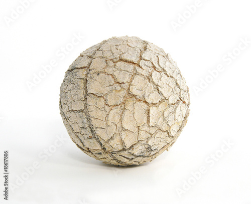 Old Weather worn ball
