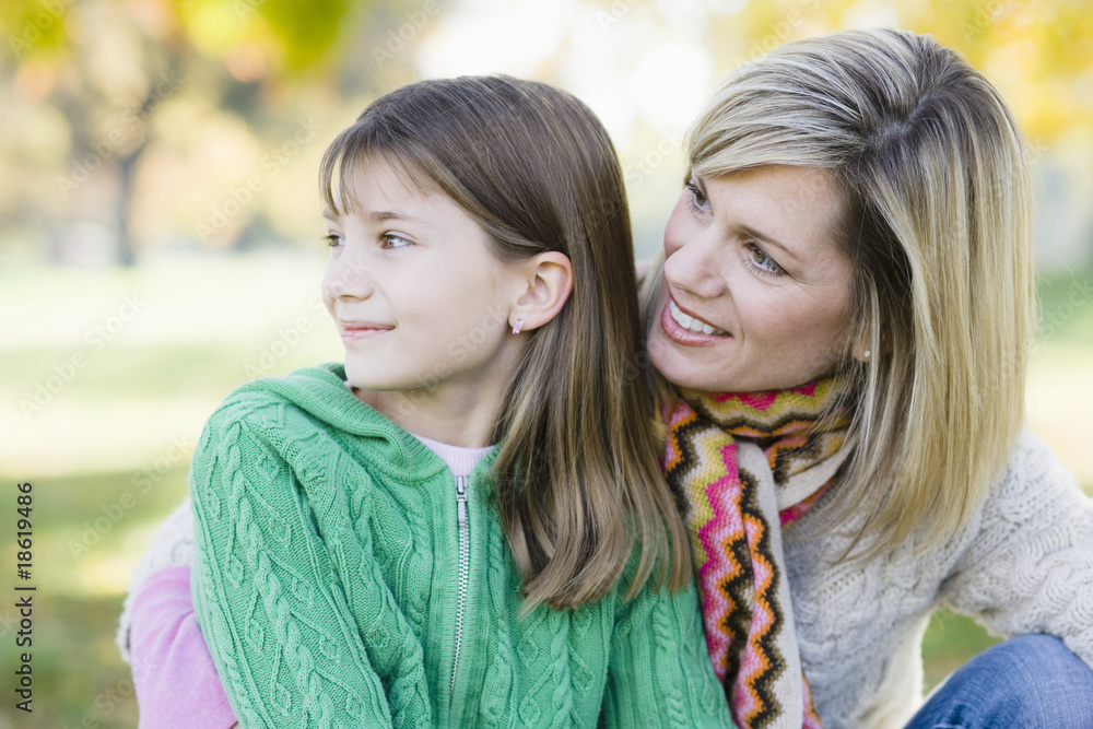 Obraz premium Mother and Daughter