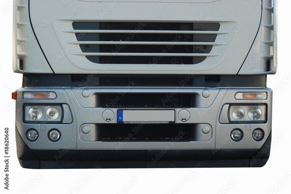 Obraz premium LKW Iveco Stralis frontal freigestellt