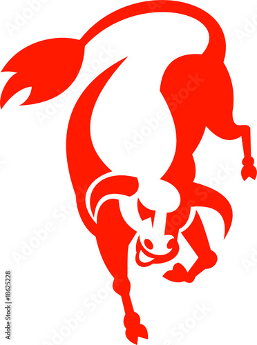 Red bull attacking