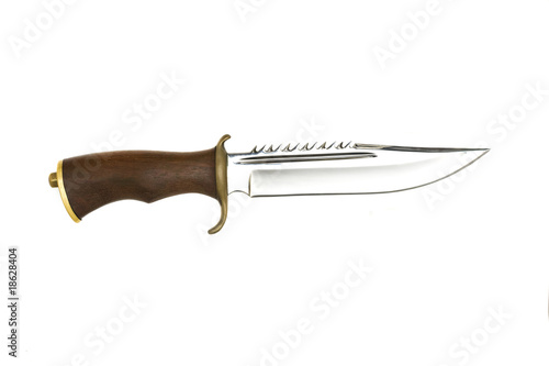 hunter knife isolated