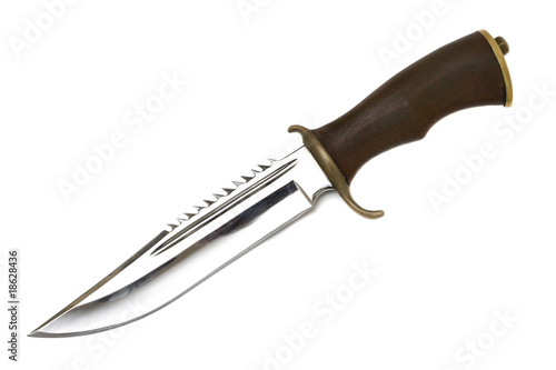 hunter knife isolated