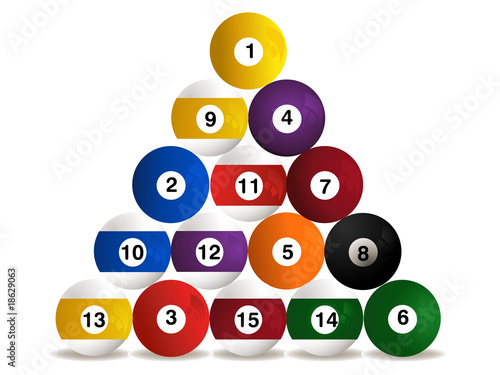 pool balls