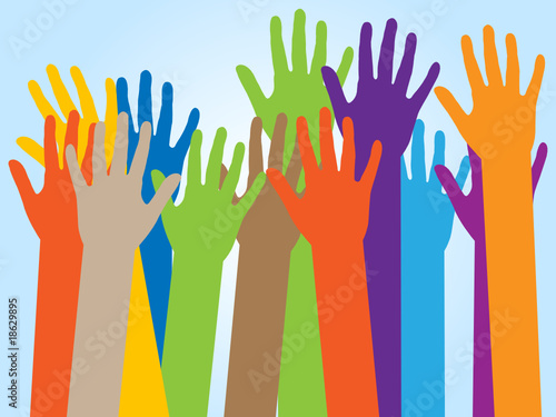 hands of different colors