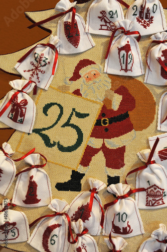Obraz na płótnie calendrier de l'avant