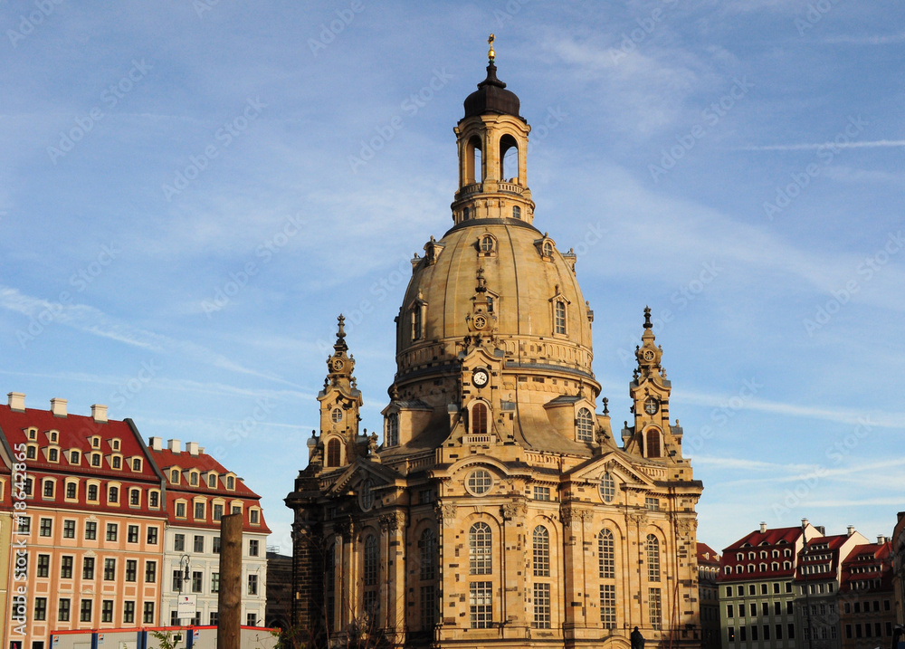 Frauenkirche und Neumarkt Dresden