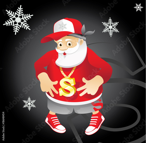 Santa Claus rapper