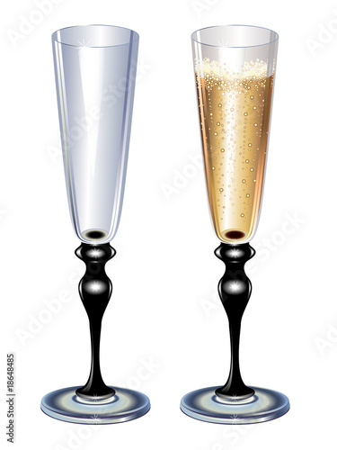 Champagne flutes