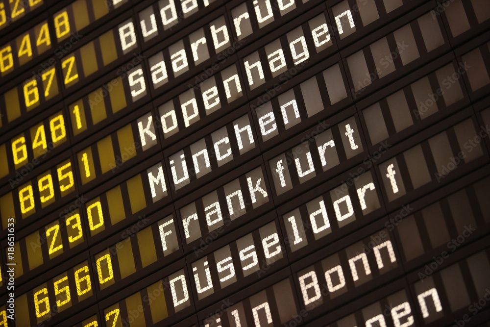 Fototapeta premium Flughafen
