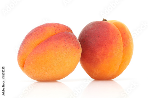 Two apricots