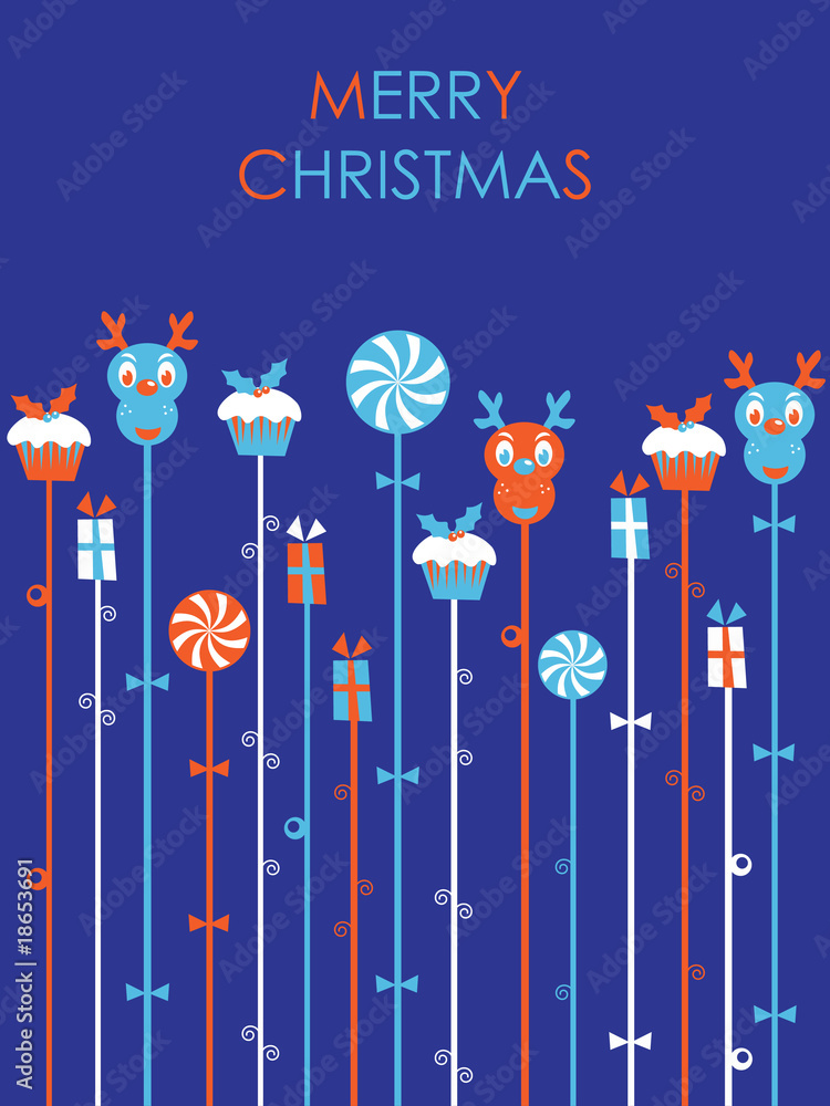 Obraz premium christmas party