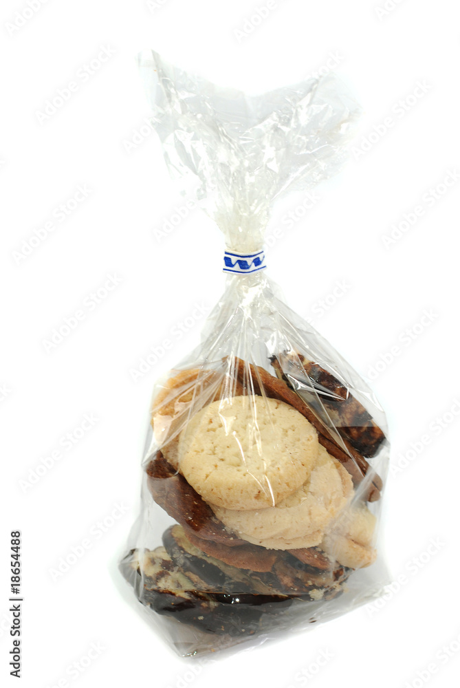 selbstgebackene Kekse in einer Tüte StockFoto Adobe Stock