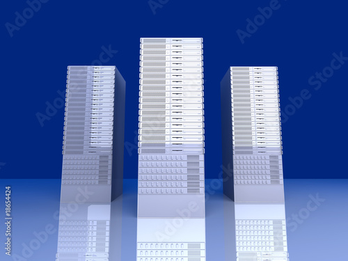 19inch Server towers photo