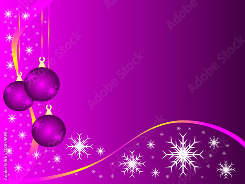 An abstract Christmas vector illustration