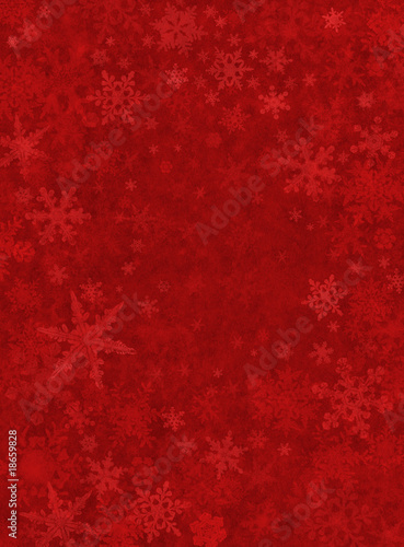 Subtle Red Snow Background © DavidMSchrader