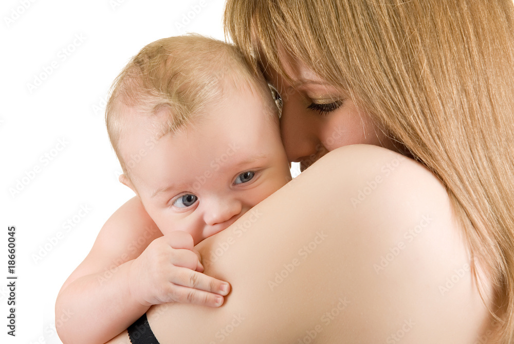 mother with her baby mother with her baby