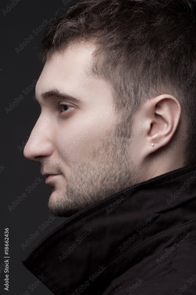 portrait of handsome man portrait of handsome man