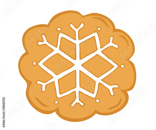 Shortbread snowflake