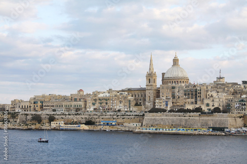 valletta cityscape