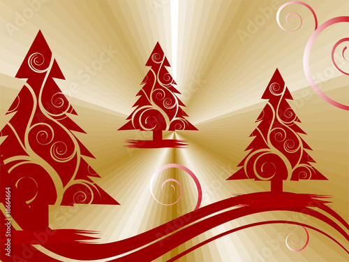 Elegantes weihnachtliches Design