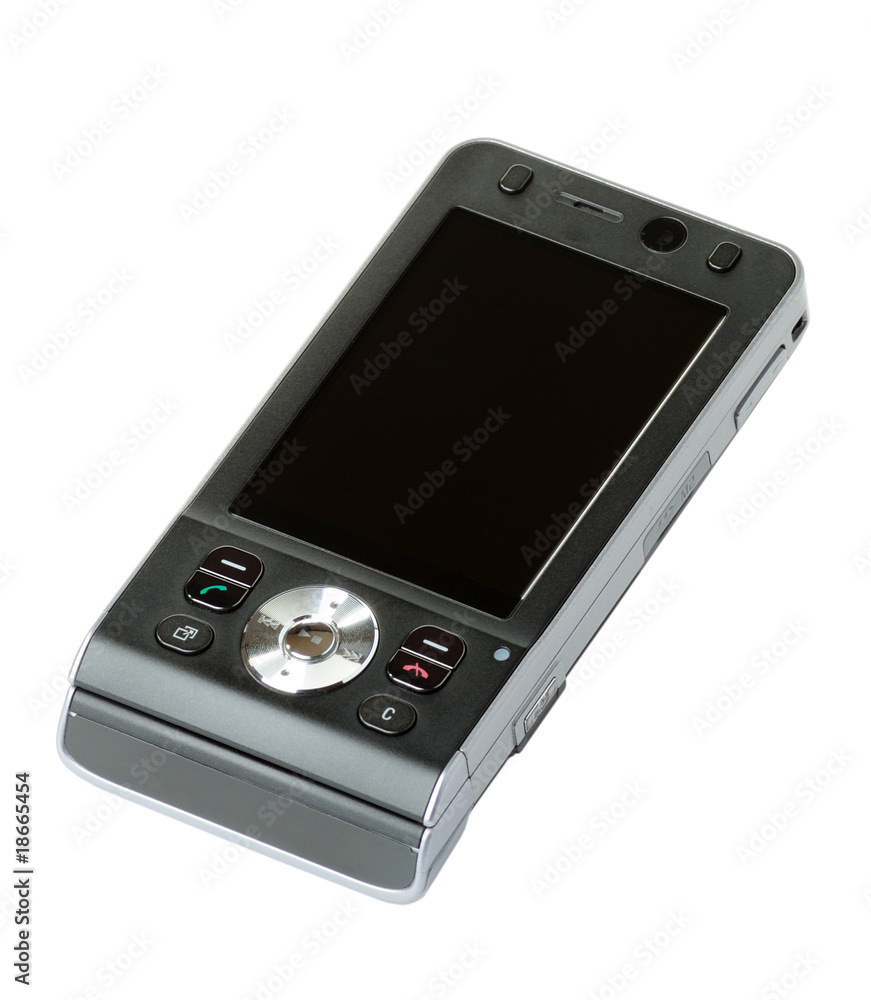 Mobile Phone isolated on white. Mobile Phone isolated on white.