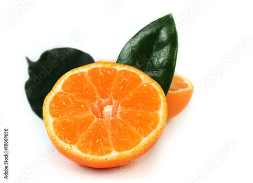 Fototapeta Naklejka Na Ścianę i Meble -  Sliced orange