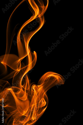 abstract background fire