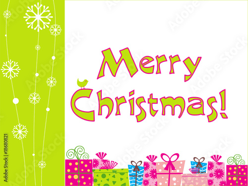 merry christmas day card