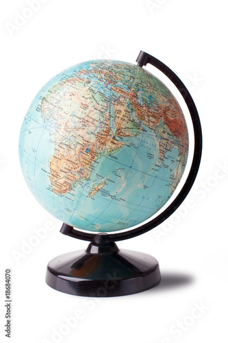 Billede på lærred Terrestrial globe