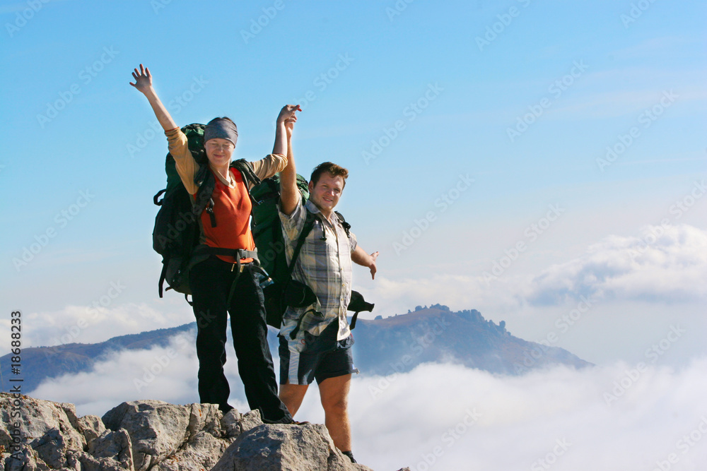 Hiking in the Crimea mountains