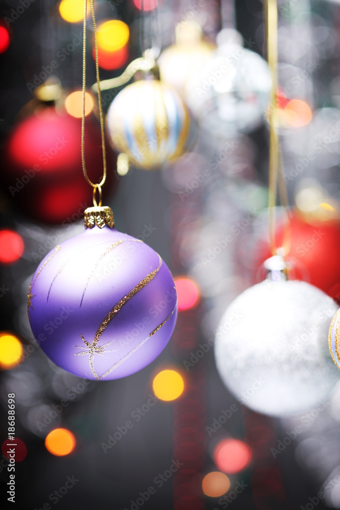 Fototapeta premium Christmas decorated